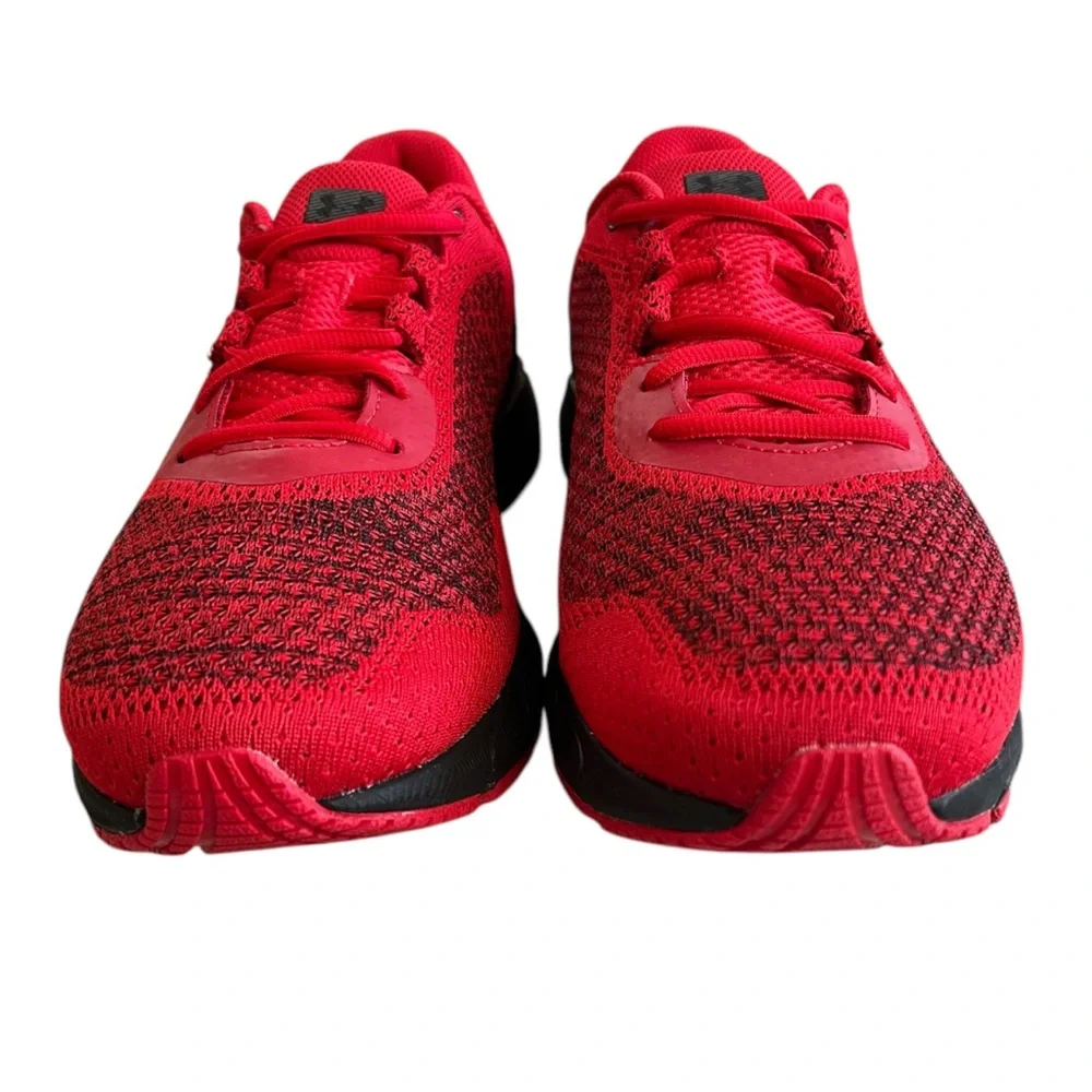 UNDER ARMOUR - HOVR RED BLACK “INTAKE 6” SNEAKERS - Picture 4 of 12